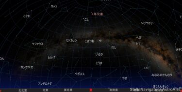 2023年4月こと座流星群の観測条件